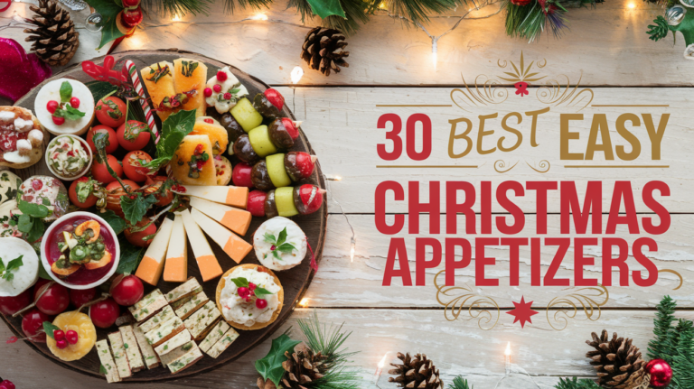 30 Best Easy Christmas Appetizers: Festive Bites Everyone Will Love ...